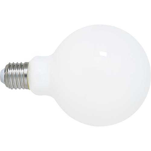 LED Filament Globelampe G95 opal warmweiss Ø95mm E27 dimmbar